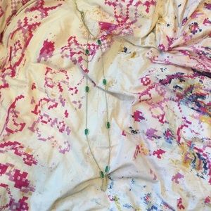 Long green Kendra Scott necklace